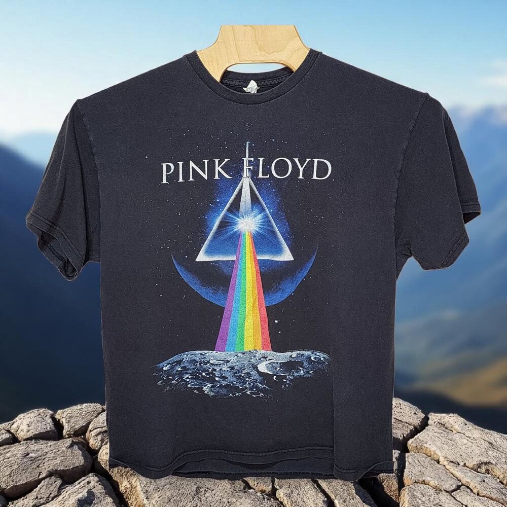 Delta Pro Weight Pink Floyd Dark Side Of The Moon T-Shirt Black XL